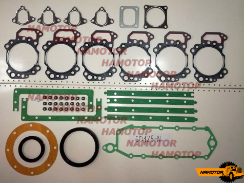 Ремкомплект двигателя KOMATSU 6D125 (New) (верх+низ)